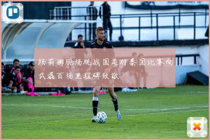 杨莉娜现场观战国足对泰国比赛向武磊百场里程碑致敬